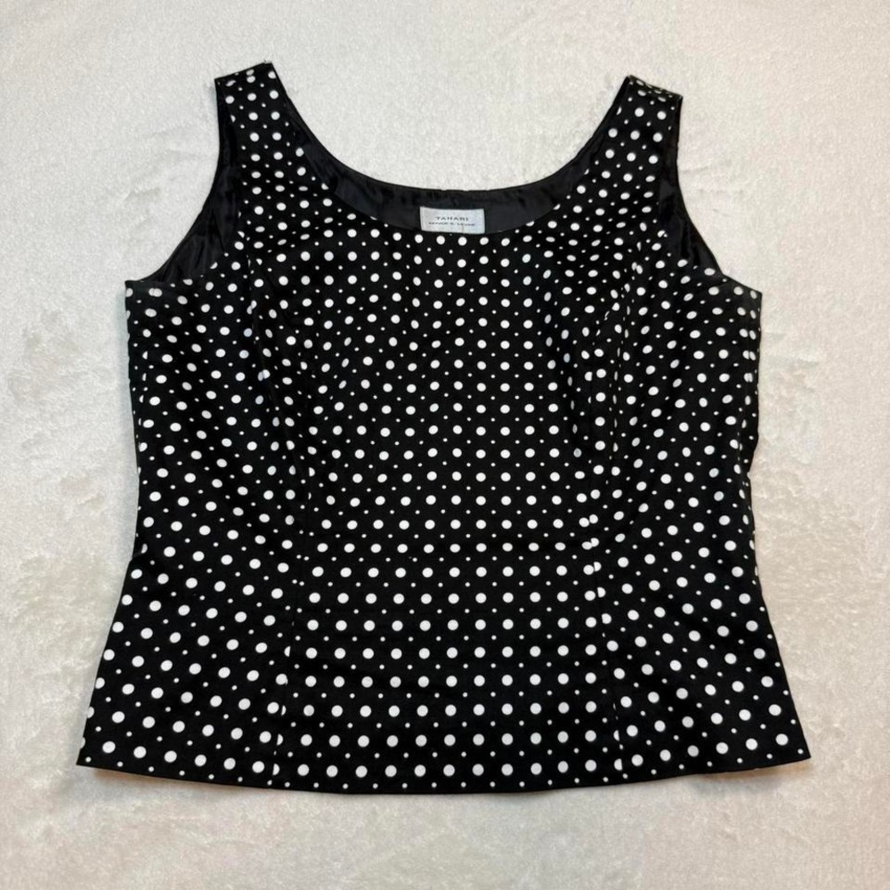 Polka dot tank top